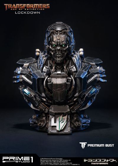 プレミアムバスト/ 变形金刚/ロストエイジ： ロックダウン ポリストーン バスト[prime1studio]【送料无料】《発売済・在库品》