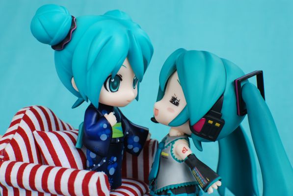 黏土人搭配 Project DIVA Arcade Future Tone 初音未来 南瓜搭配