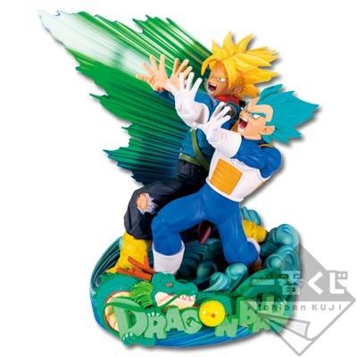 一番赏 龙珠超 贝吉塔 超级赛亚人ゴッドSS&神龙グ&将来の 特兰克斯 超级赛亚人 The Anime