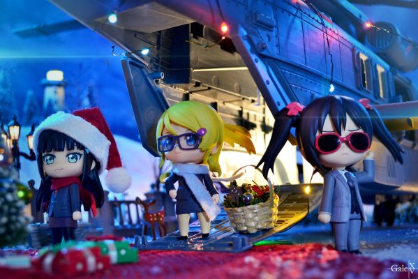 黏土人もあ 黒スーツ 