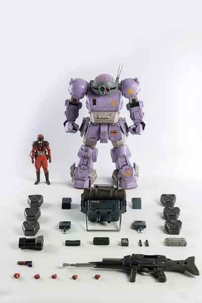装甲骑兵VOTOMS 眼镜斗犬〈メ露琪亚カラー〉＆パラシュートザック 1/12 可动手办[スリー・ゼロ]【送料无料】《０４月予约》