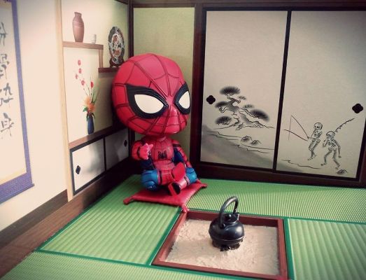 粘土人 #781 蜘蛛侠 彼得&蜘蛛侠 Homecoming版