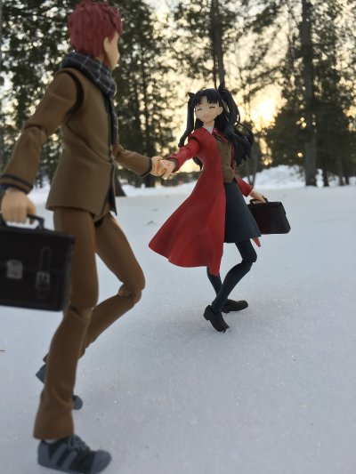 figma#011 Fate/stay night 远坂凛 便装