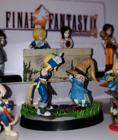 最终幻想IX 比比・奥尔尼迪亚&ジタン・トライバル Diorama with Vivi Orunitia 