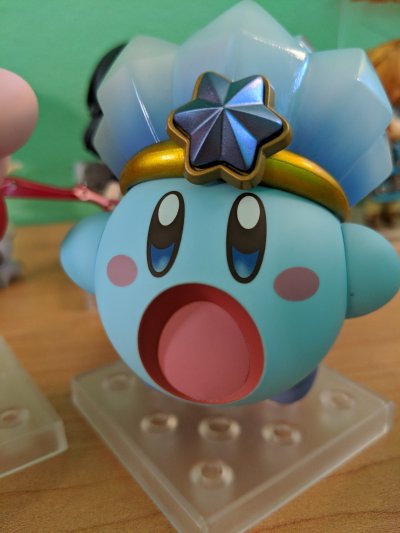 粘土人#786 星之卡比 冰卡比