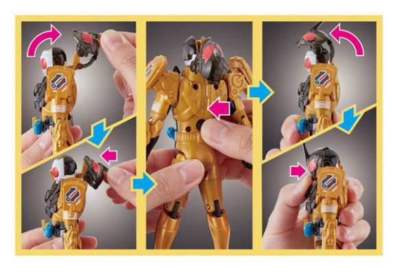 假面骑士创骑 瓶罐变身骑士系列10 假面骑士Grease