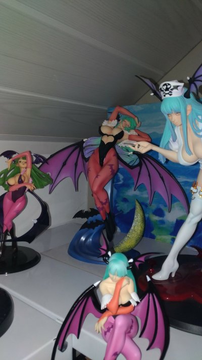 CAPCOM FIGURE BUILDER Creator's Model 吸血鬼 莫莉卡・安斯兰特 