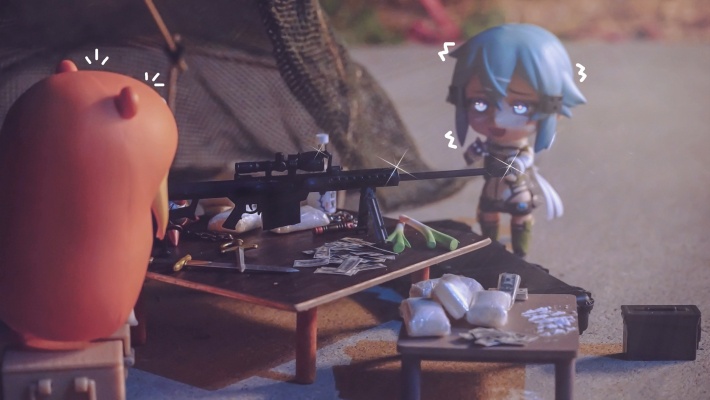 粘土人 #640 粗点心战争 枝垂萤