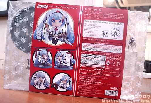 粘土人#850 VOCALOID 丹顶鹤 雪初音 巫女ver.