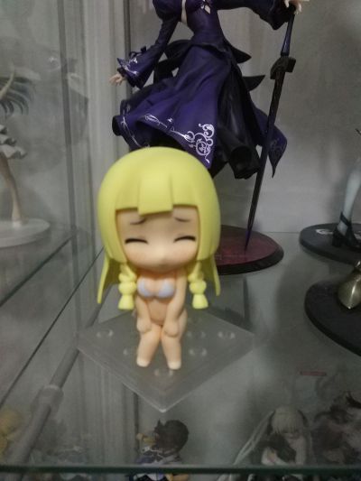 黏土人配件 婚礼服 纯白色