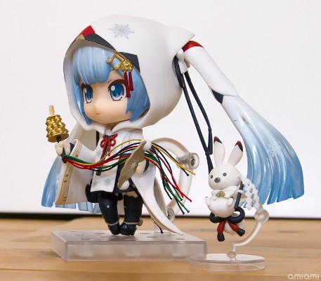 粘土人#850 VOCALOID 丹顶鹤 雪初音 巫女ver.