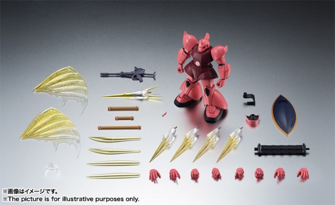 ROBOT魂＜机动战士系列＞ MS-14S 夏亚专用勇士 剧中版