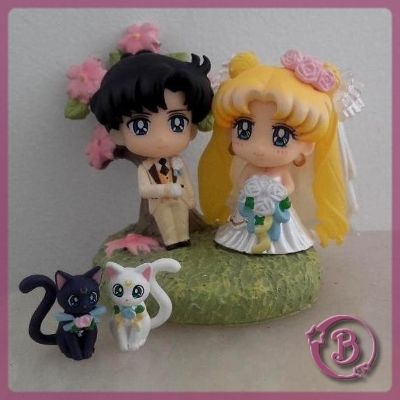 ぷちきゃら! 系列 美少女战士 ルナ&月野 うさぎ 