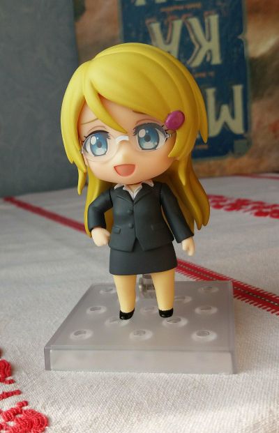 黏土人もあ 黒スーツ 