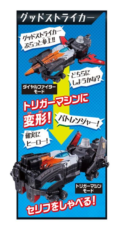 快盗戦队ルパンレンジャーVS警察戦队パトレンジャー VSビークル系列 警察合体 DXパトカイザーSET[Bandai]《在库切れ》