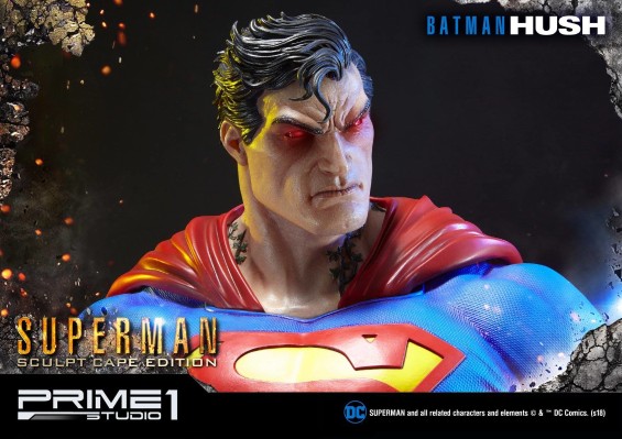 MuseumMasterLine系列 MMDCBH-2S 蝙蝠侠:缄默 超人 Sculpt Cape Edition 