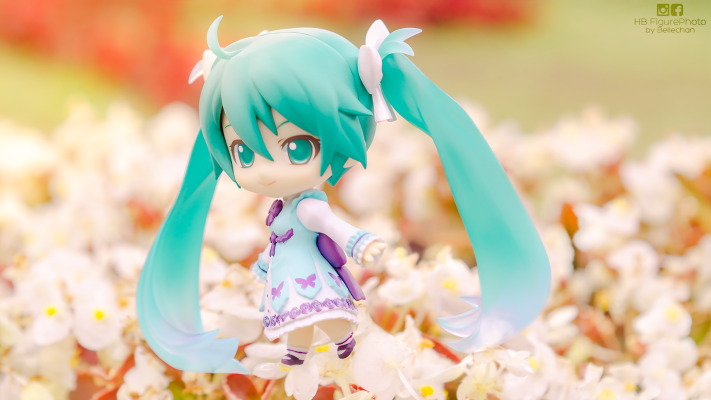 粘土人 #428 恋花绽放樱飞时 蒂娜