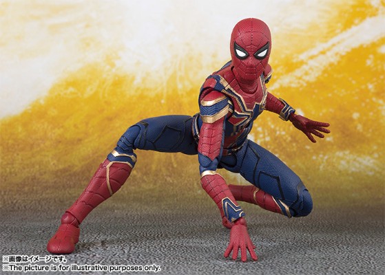 S.H.Figuarts 钢铁蜘蛛侠和魂地台