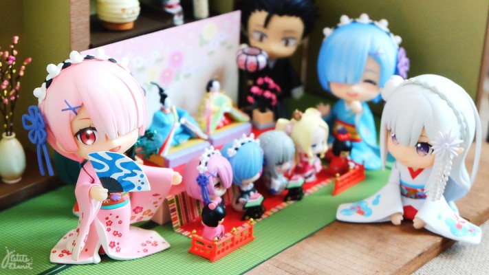 黏土人 #770 剧场版 魔法少女小圆 夏洛特&巴 マミ 舞妓Ver.