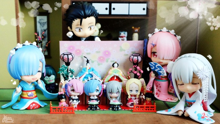 粘土人 #751 从零开始的异世界生活 艾米莉娅＆帕克