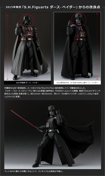 S.H.Figuarts 星球大战4：新希望 & 星球大战 达斯·维德