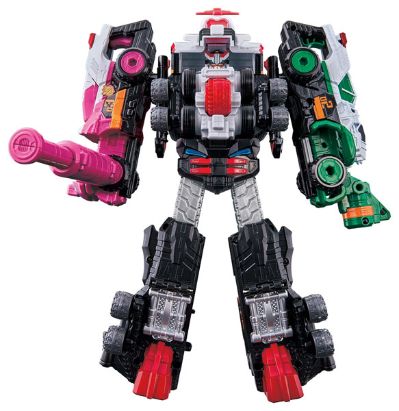 快盗戦队ルパンレンジャーVS警察戦队パトレンジャー VSビークル系列 警察合体 DXパトカイザーSET[Bandai]《在库切れ》