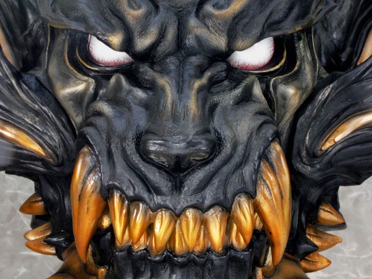 牙狼〈GARO〉プロップ系列 1/1 暗黒骑士キバ ヘッドモデル[FEWTURE MODELS]【同梱不可】【送料无料】《０６月予约》