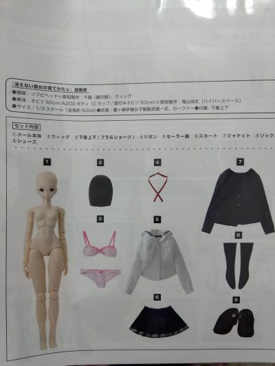 AZONE综合可动人形系列 No.059 路人女主的养成方法♭ 加藤恵