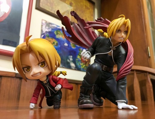 ARTFX J 钢之炼金术师 阿尔冯斯・艾尔利克&爱德华・艾尔利克 限定版