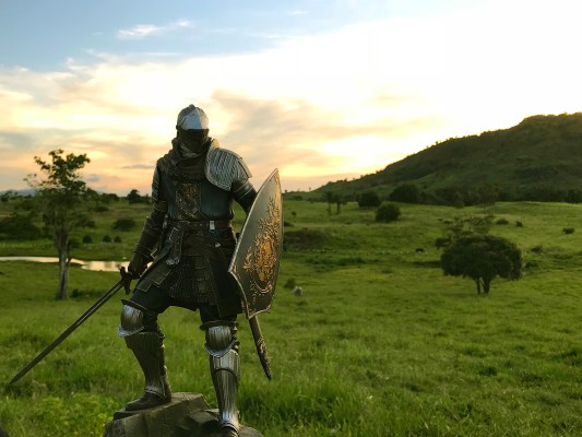 ダークソウル オスカー& 阿斯特拉の上级骑士&结晶トカゲ 