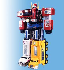 DX 超合金 救急戦队ゴーゴーファイブ Victory Robo 