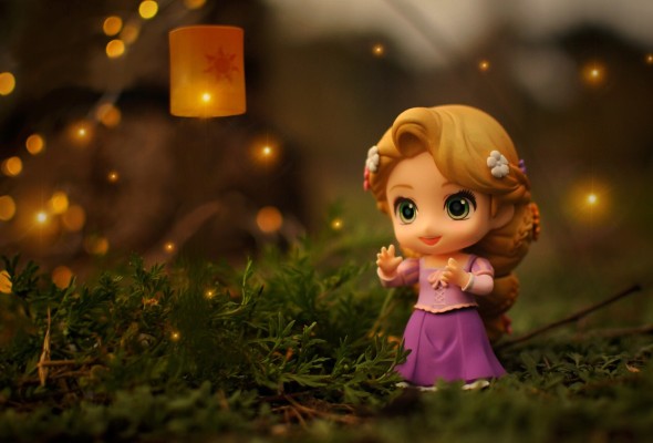 粘土人#804 魔发奇缘  乐佩