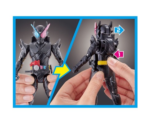 BCR系列12 假面骑士ビルド Rabbitタンクハザードフォーム＆RabbitRabbit・タンクタンクアーマーSET[Bandai]《在库切れ》