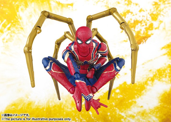 S.H.Figuarts 钢铁蜘蛛侠和魂地台