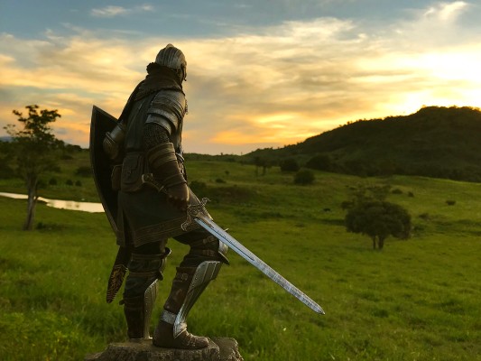 ダークソウル オスカー& 阿斯特拉の上级骑士&结晶トカゲ 