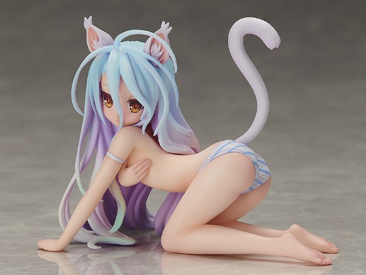 S-style NO GAME NO LIFE 游戏人生 白 猫咪ver.