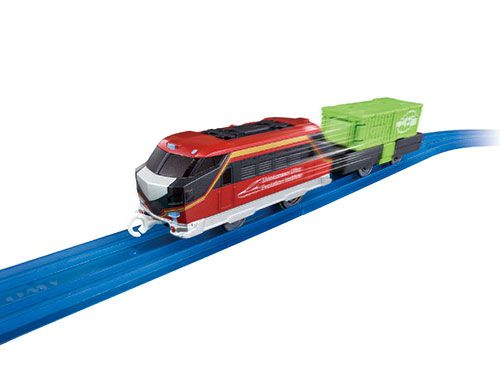 新干线変形ロボ シンカ莉昂 超进化电动货物＆ウエポンコンテナSET[takaraTomy]《発売済・在库品》