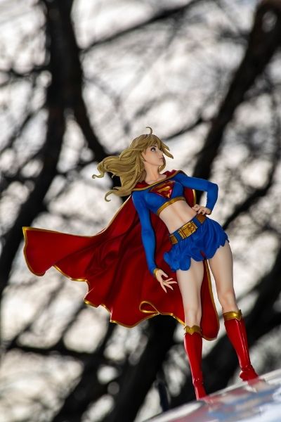 DC漫画美少女 美少女雕像  女超人 Ver.2