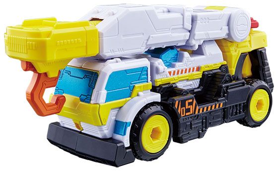 快盗戦队ルパンレンジャーVS警察戦队パトレンジャー VSビークル系列 DXトリガーマシンクレーン＆トリガーマシンドリル[Bandai]《０５月予约》