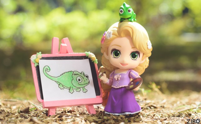 粘土人#804 魔发奇缘  乐佩