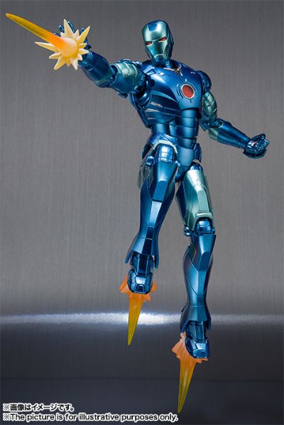 S.H.Figuarts 钢铁侠 Mark3 潜行蓝配色版