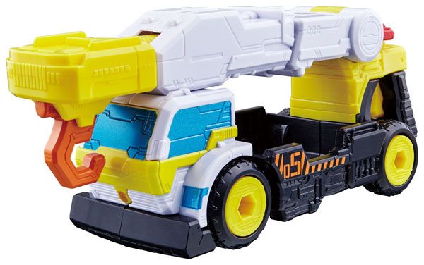 快盗戦队ルパンレンジャーVS警察戦队パトレンジャー VSビークル系列 DXトリガーマシンクレーン＆トリガーマシンドリル[Bandai]《０５月予约》