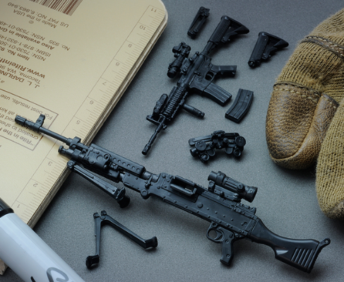 小军械库 LA001 M4A1卡宾枪