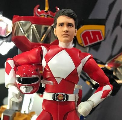 SH Figuarts 恐龙战队 红衣战士&Jason Lee Scott无头盔版