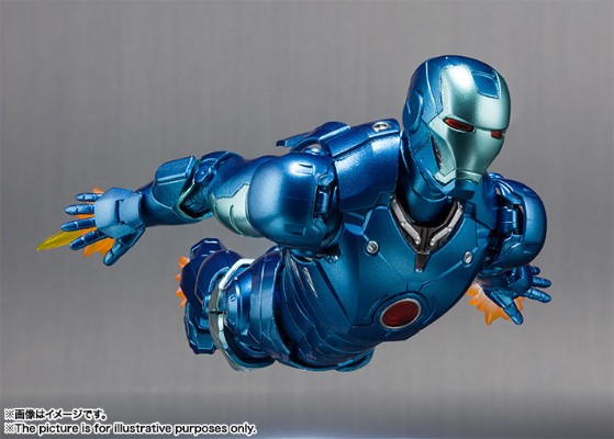 S.H.Figuarts 钢铁侠 Mark3 潜行蓝配色版