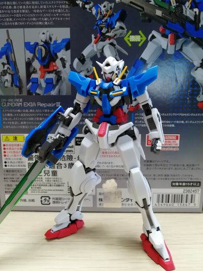 ROBOT魂〈SIDE MS〉机动战士高达00V 	GN-001REIII 能天使高达修复型III ＆ GN-001REII 能天使高达修复型II