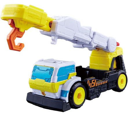 快盗戦队ルパンレンジャーVS警察戦队パトレンジャー VSビークル系列 DXトリガーマシンクレーン＆トリガーマシンドリル[Bandai]《０５月予约》