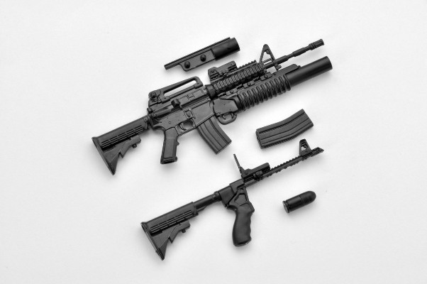 小军械库 LA025 M4A1 ＆ M203