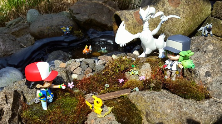 粘土人#800 精灵宝可梦 皮卡丘 与 小智