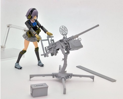 小军械库 LD009 M2重机关枪(对空枪架)